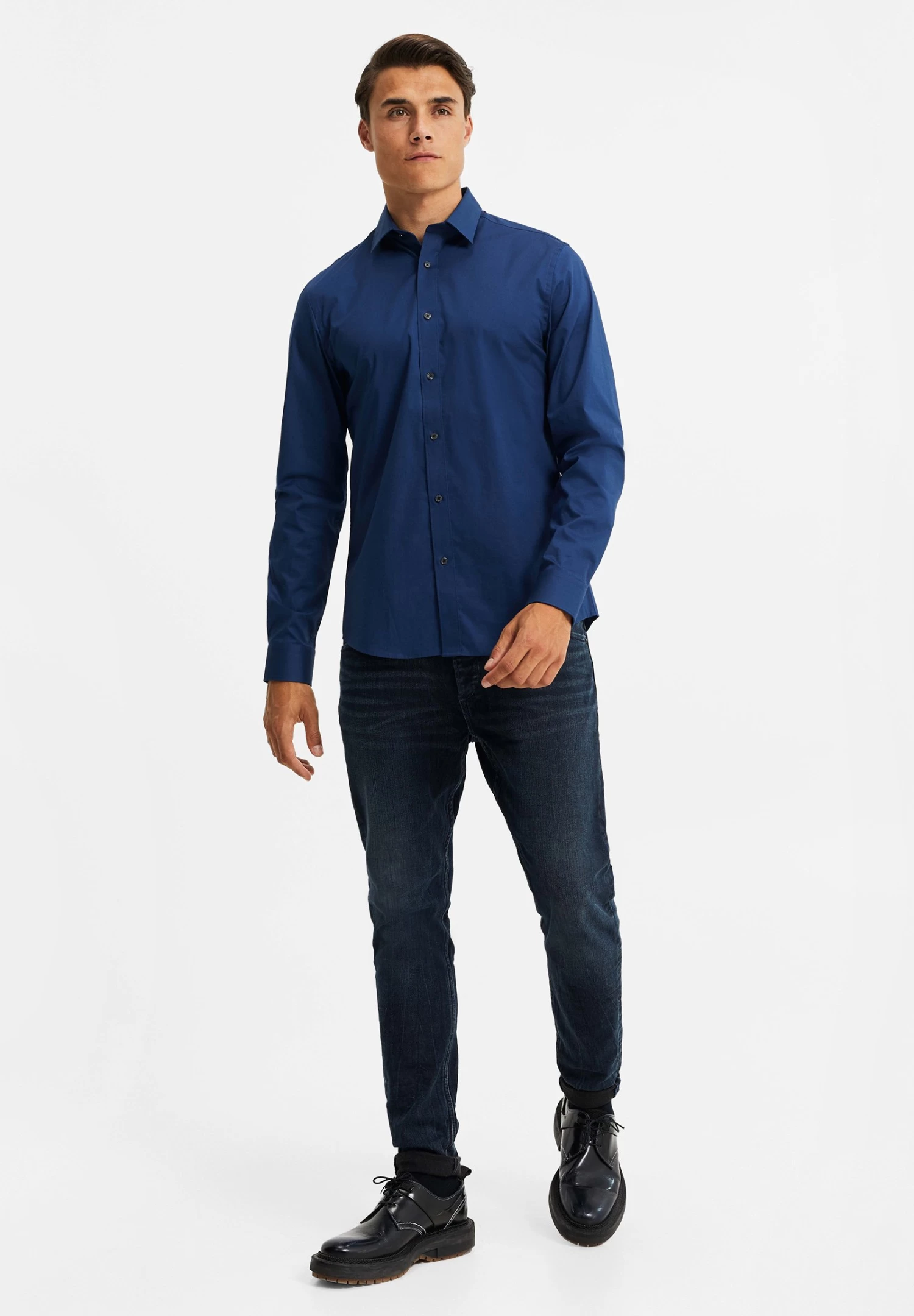 WE FASHION Overhemd - Bright Blue - Afbeelding 2