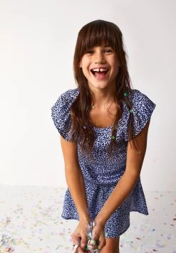 WE FASHION Met Dessin - Blouse - Blue