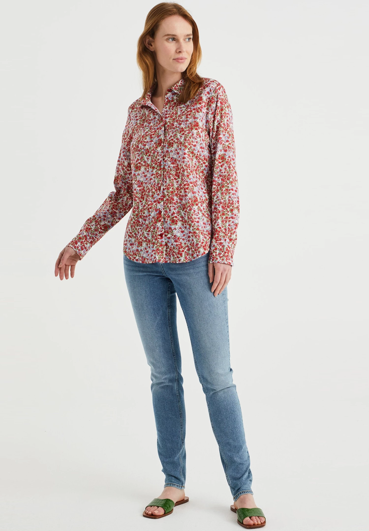 WE FASHION Met Dessin - Overhemdblouse - Red - Afbeelding 2