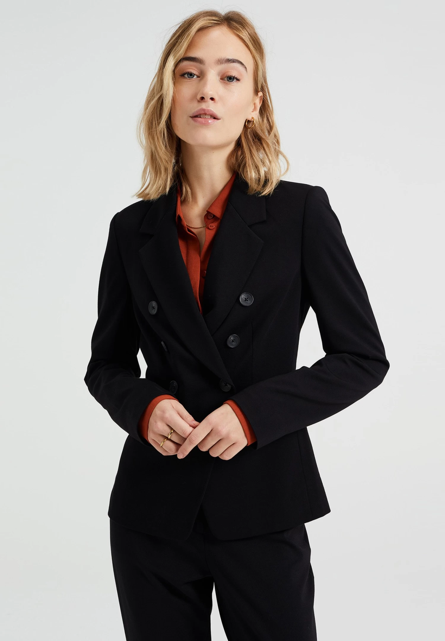 WE FASHION Blazer - Black
