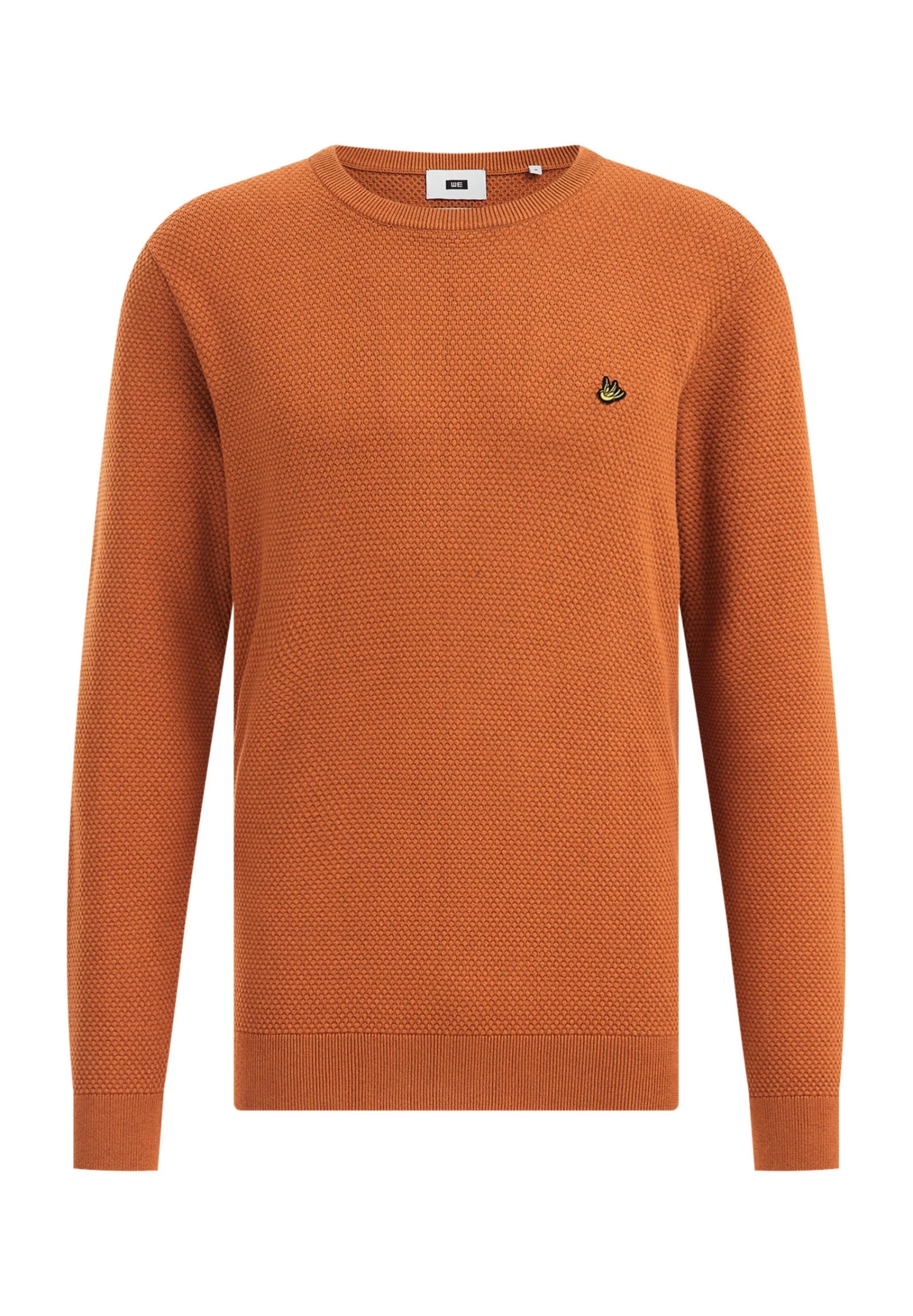 WE FASHION Met Structuur - Trui - Orange - Afbeelding 6